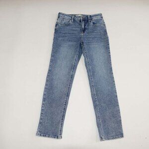 Oat New York Women's Soft Sculpt Ankle Jeans Size 2 / 26 Blue High Rise Stretch